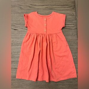 Cat & Jack Coral Casual Dress